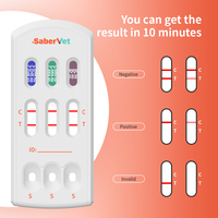 Kit de test rapide combiné pour chiens : Ehrlichia, Anaplasme, Babesiose (anticorps) - Offre Spéciale