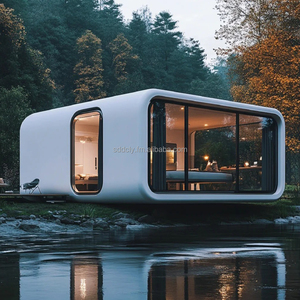 Thông minh bên đường quán cà phê sống và văn phòng tích hợp nhà công nghệ Apple cabin - Product Image 1