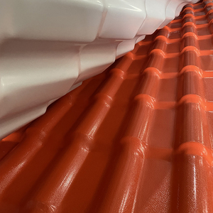 La Mã PVC Gạch Truyền Thống Trung Quốc Mái Ngói Cho Biệt Thự Nhà Đền Tấm Tấm Vật Liệu Asa Telhas Aka Gawara Mái Ngói - Product Image 2