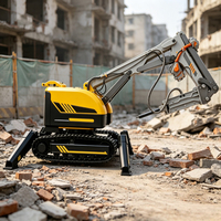 Robot de construction télécommandé avec une structure et des performances durables