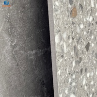 Carreaux de céramique gris terrazzo mats Foshan 600x600mm, antidérapants, pour sols et murs intérieurs et extérieurs, salle de bain