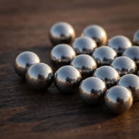 Petites boules de nettoyage en acier inoxydable pour le nettoyage des bouteilles, des vases et des carafes