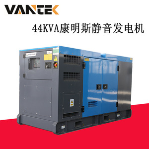 Jiangsu Wantai 44kVA <b>Silent</b> Diesel <b>Generator</b> Set 230/400V 50Hz Soundproof Canopy - Product Image 3