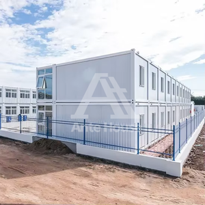 منزل حاويات قابل للطي بسعر المصنع، مكتب متنقل، حاوية شحن مسبقة الصنع 20 قدم و40 قدم، منزل حاويات للصالة الرياضية والسكن - Product Image 2