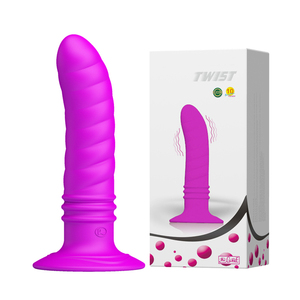 Caja personalizada gratis-Vibrador silencioso de 10 velocidades Masaje de punto G Juguetes sexuales para adultos Consolador con tapón anal Masturbador vibrador Butt <span class=keywords><strong>Erotic</strong></span> - Product Image 1