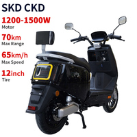 2025 vente chaude prix d'usine adulte moto électrique 1200-1500W 55-65 km/h vitesse cyclomoteurs et scooters abordable cyclomoteur électrique