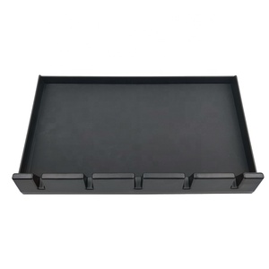 Boîte de rangement pratique pour accessoires de Salon, étagère à 4 fentes, plateau correcteur pour tondeuse à cheveux - Product Image 1