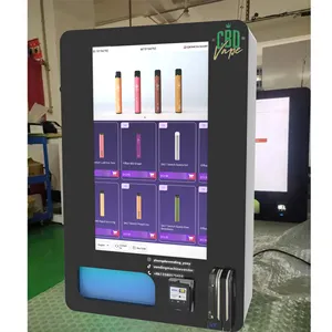 Vente chaude Mini distributeur automatique mural avec vérification de l'âge d'identité pour Club Bar écran tactile Mini montage mural à double usage v