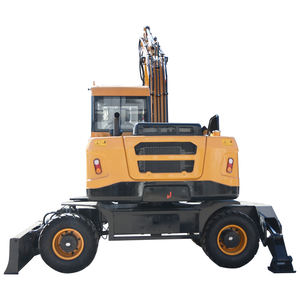 9ton Hydraulische Log Grijpwiel Graafmachine Met Houten Vork Lange <span class=keywords><strong>Arm</strong></span> - Product Image 6