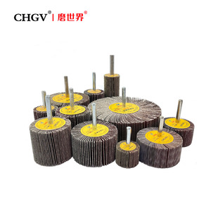 Disque de roue à lamelles de ponçage Meule abrasive <span class=keywords><strong>Dremel</strong></span> Accessoires Papier de verre Outil rotatif de <span class=keywords><strong>polissage</strong></span> Roue à lamelles avec arbre - Product Image 3