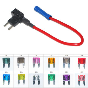 Portafusibles de 32V para Automóviles, Tipos de Fusibles para Agregar un Circuito, ACZ ACN ACU ACS, Mediano, Estándar, Mini, Micro, Micro 2, Portafusibles de 2 Cuchillas - Product Image 6