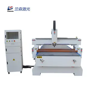 China Multifunctional Cnc Router Machine1325 With Pressure Roller For Multilayer Cutting