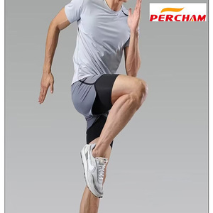 Tùy Chỉnh Người Đàn Ông Của Quần Short Với Nén Dài Undershorts Của Nam Giới Dây Rút Chạy Phòng Tập Thể Dục Quần Short - Product Image 4