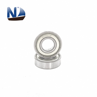 6001ZZ Bantalan Bola Alur Dalam Ukuran Standar 12x28x8mm Presisi P6 Z3/Z4 Peredam Kebisingan Rendah Pelindung Logam Ganda Komponen Tugas Berat