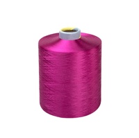 WELONG Marque 100% Polyester DTY 80D/36F/2 Fil Teint Dope Haute Ténacité pour Tissage