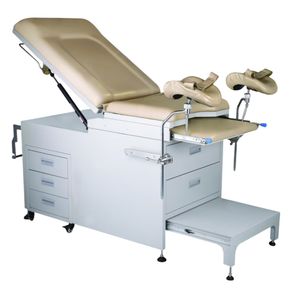 YGF2005A-I Bestseller Medisch Examen Stoelen Gynaecoloog Geel Onderzoekstafel Onderzoeksbed Met Lade Voor Ziekenhuisgebruik - Product Image 1