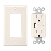 Prise murale Smart Home Automation Prise WiFi et prise avec SDK API 15A Max. Current