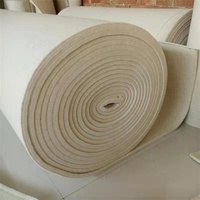Rouleau de feutre en laine mélangée OEM d'usine - Respirant, biologique, antistatique, non tissé pour accessoires textiles de maison