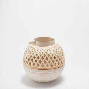 Nueva Linterna de Bambú Natural Hecha a Mano, Lámpara de Bambú con Asas, al Precio de Fábrica, Linterna Decorativa, Lámpara - Product Image 1