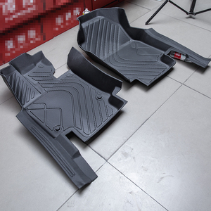 Ensemble complet de tapis de voiture personnalisés pour l'hiver, tapis de sol 3D en TPE toutes saisons pour <span class=keywords><strong>Hyundai</strong></span> Grandeur Tucson Creta - Product Image 6