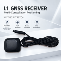 Module récepteur GPS multi-GNSS AT6850 L1, BDS GLONASS Galileo UART TTL NMEA0183, souris GPS externe pour la navigation automobile