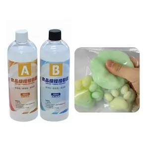 Bán Buôn Thực Phẩm Cấp 2 Phần 1: 1 DIY Nghệ Thuật Silicone Cao Su Chất Lỏng Cho Tự Chế Đồ Chơi AB Kneadle Nhựa Cao Su