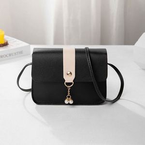 I-0352 New Sweet <b>Bags</b> Lady Pattern Color Matching <b>Crossbody</b> Ladies Mini <b>Bags</b> Leather Shoulder <b>Bag</b> - Product Image 4