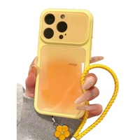 Nouvelle coque de téléphone anti-chute pour iPhone 18 Pro Max, 17, 16, 15, 14, style Ins tendance, motif orange, pour femmes, mignonne et protectrice