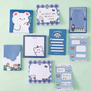 Bloc de Notas Adhesivas Cuadradas de 80 Hojas, Mini Lista de Tareas con Dibujos Animados para Niños y Estudiantes, para Refrigerador, Laptop, Libros y Marcadores - Product Image 2
