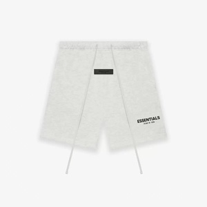 Nouvelle collection 2026 lb Essentials SS22 – Ensemble décontracté <span class=keywords><strong>homme</strong></span> : <span class=keywords><strong>short</strong></span> mi-long <span class=keywords><strong>en</strong></span> <span class=keywords><strong>coton</strong></span> 100% anti-plis avec cordon de serrage et chemise légère à manches courtes à motif lettres - Product Image 2
