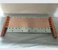 Plaque en aluminium haute fréquence avec radiateur en tube de cuivre en plaque refroidie à l'azote liquide