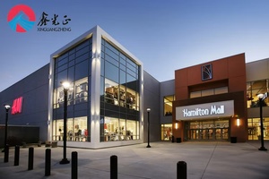 Trung tâm thương mại đa chức năng trung tâm mua sắm & siêu thị hiện đại đúc sẵn Kết Cấu Thép phức tạp - Product Image 3