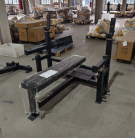 Équipement de musculation pour salle de sport, banc de musculation multifonctionnel réglable, banc plat de compétition, rack combiné pour presse