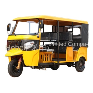 Tuk Tuk <span class=keywords><strong>Elettrico</strong></span> Motorizzato per Passeggeri, Motociclo a Tre Ruote con Carrozzeria Chiusa, Velocità 30Km/h per Commercio Estero e Transfrontaliero - Product Image 2