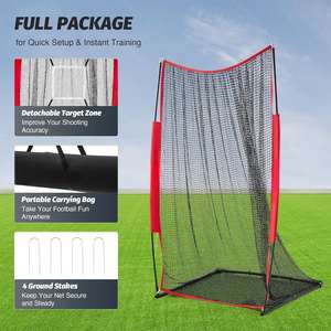 <span class=keywords><strong>Cage</strong></span> d'entraînement <span class=keywords><strong>de</strong></span> football 7x4 pieds pour le tir et le lancer, équipement personnalisé, filet <span class=keywords><strong>de</strong></span> frappe pour <span class=keywords><strong>cible</strong></span> <span class=keywords><strong>de</strong></span> football, filet <span class=keywords><strong>de</strong></span> pratique <span class=keywords><strong>de</strong></span> football 7x4 pieds - Product Image 2