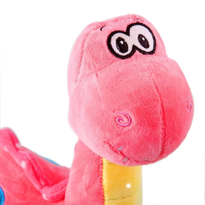 Premium cuello largo <span class=keywords><strong>Mini</strong></span> extremidades de pie relleno <span class=keywords><strong>Dino</strong></span> Plushie decoración de la habitación del Niño Accesorios de juego de batalla 16 pulgadas dinosaurio verde juguete chico - Product Image 4