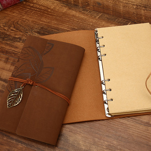 Nhật ký hàng ngày kế hoạch tùy chỉnh máy tính xách tay ngân sách kế hoạch chương trình nghị sự PU da Tạp Chí máy tính xách tay A5 A6 Kraft máy tính xách tay cho sinh viên - Product Image 3