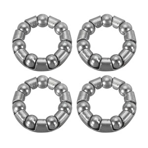 Roulement à billes d'axe de manivelle de vélo en acier inoxydable scellé pour réparation de boîtier de pédalier et d'axe de pédale de vélo de montagne - Product Image 1