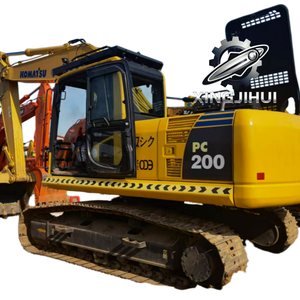 Excavatrice d'occasion Komatsu 200-8, marque japonaise d'origine, 20 tonnes, sur chenilles en caoutchouc, grande taille, modèle 2022, godet de 1,0 m - Product Image 1