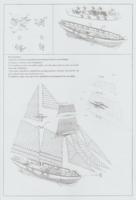 Kit de Barco Pirata para Adultos, Juguete de Modelo de Vela Harvey Occidental Antiguo de Madera para Regalo