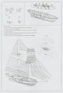 Kit Modello Veliero Storico Occidentale Harvey in <span class=keywords><strong>Legno</strong></span>, Regalo Creativo Fai da Te, Nave Pirata Barca a Vela Giocattoli Fai da Te per Adulti - Product Image 6