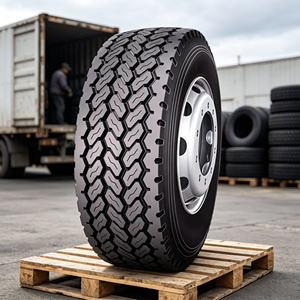 Neumático Radial de Alto Rendimiento para Camión TBR 385/65R22.5, Direccional y de Remolque, Resistente al Desgaste, para Todas las Estaciones, Excelente Tracción - Product Image 1