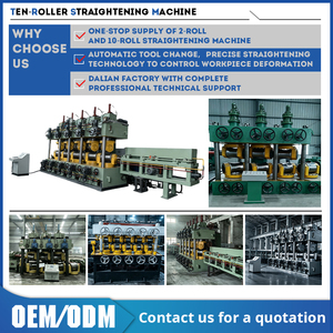 เครื่องยืดเหล็กเส้นยี่ห้อ <span class=keywords><strong>Shengpu</strong></span> แบบ 10 ลูกกลิ้ง ราคาโรงงาน เครื่องยืดท่อเหล็กอัตโนมัติ ควบคุมด้วย PLC - Product Image 4