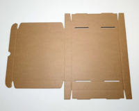 Cartons d'expédition en carton ondulé de haute qualité pour fournisseurs de colis, avec logos personnalisés