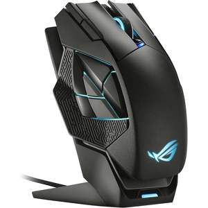 Souris de jeu sans fil Rog Spatha X en gros, 12 boutons, optique, pour droitier, programmable, noire - Product Image 1