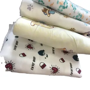 Tissu polaire à carreaux de flanelle corail imprimé 100% coton, OEM personnalisé pour pyjama bébé