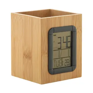 Portapenne in bambù Horubo, gadget ecologici - Product Image 1