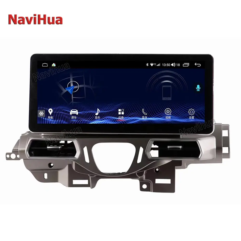 Navihua, nuevo diseño, pantalla táctil de 12,3 pulgadas, Android, Radio para coche, navegación GPS, reproductor de DVD para coche, estéreo Multimedia para Ferrari 458