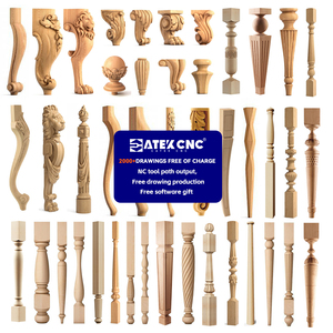 Usine en vente et <span class=keywords><strong>tour</strong></span> à <span class=keywords><strong>bois</strong></span> le moins cher avec système CNC industriel professionnel - Product Image 6