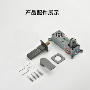 Concealed Minimalist Basin Faucet Single Handle Wall Mounted Copper Hot Cold Water Universal - Product Image 5